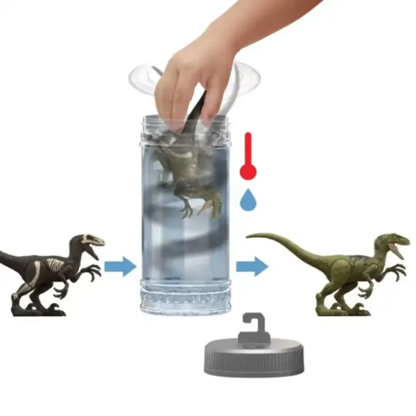 Jurassic World Razkritje presenečenja z dinozavri - Mattel slika 2