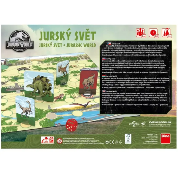 Jurassic World družabna igra slika 2