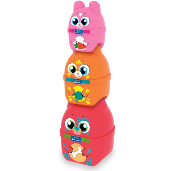 Kaj je v kompletu? Igralni set z živalskimi figuricami - Clementoni Baby slika 3