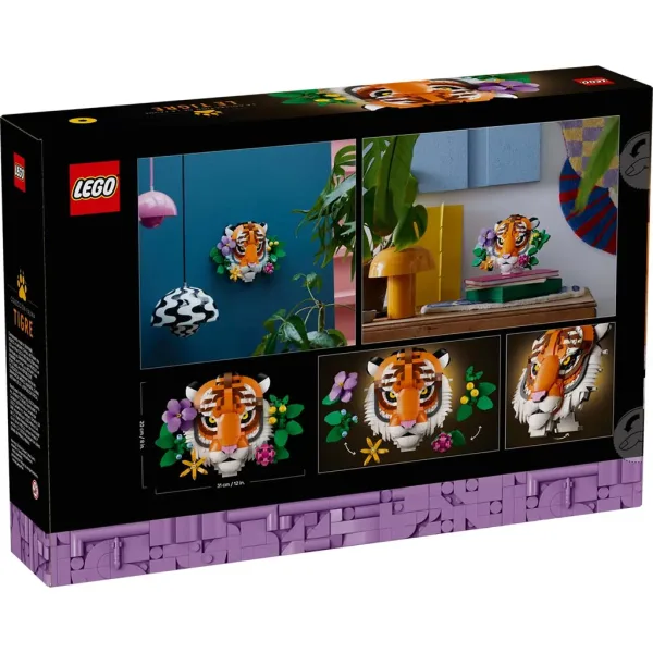 LEGO® Art: Zbirka favne – Tiger (31217) slika 2