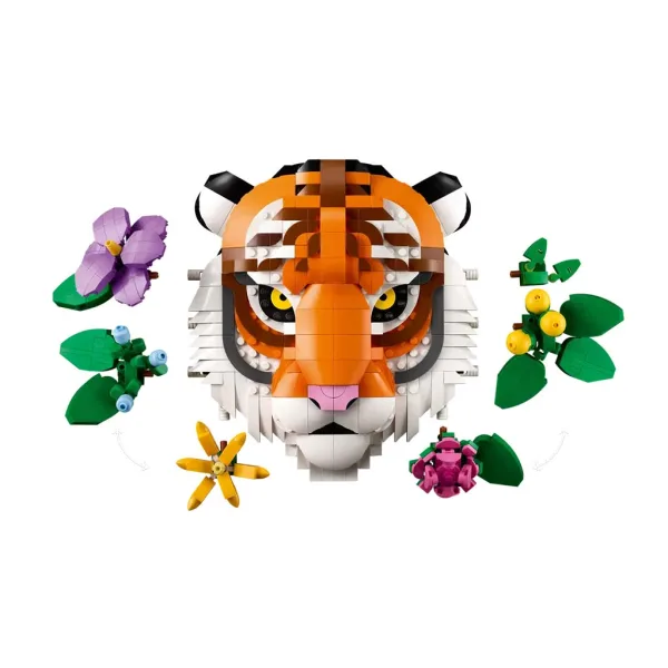 LEGO® Art: Zbirka favne – Tiger (31217) slika 4