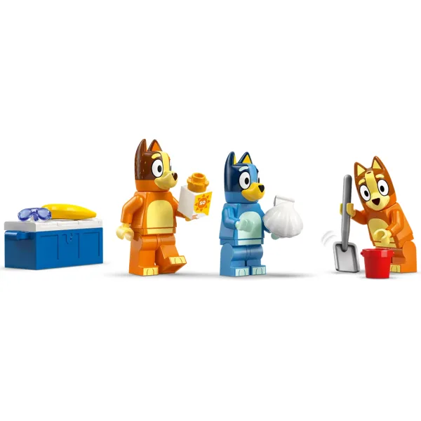 LEGO® Bluey™: Bluey in njena družina se odpravljajo na plažo (11202L) slika 3