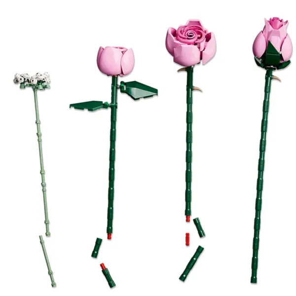 LEGO® Botanicals: Šopek rožnatih vrtnic (10374) slika 5