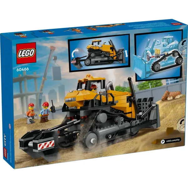 LEGO® City: Rumeni buldožer (60466) slika 2