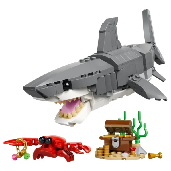 LEGO® Creator: Nevarni morski pes s skrinjo zakladov (31381) slika 2