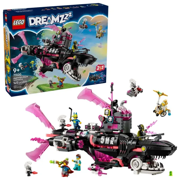 LEGO® DREAMZzz: Nočna mora morski pes-podmornica (71500) slika 1