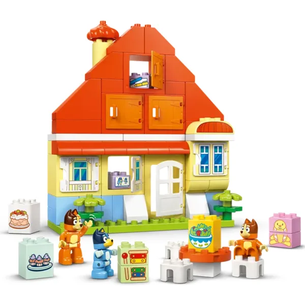 LEGO® DUPLO®: Bluey™ družinska hiša – igra spomina (10459) slika 5