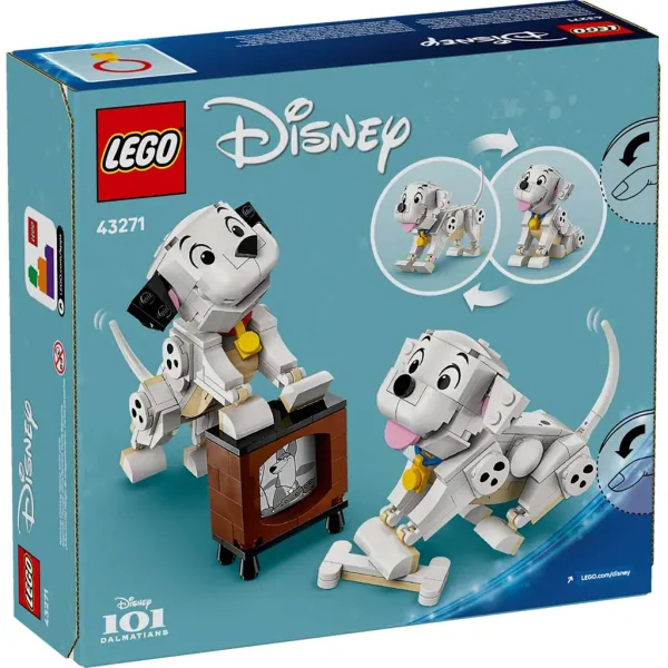 LEGO® Disney: 101 dalmatinec: Kuksi in Puhasti dalmatinski mladički (43271) slika 2