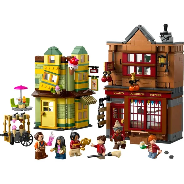 LEGO® Harry Potter: Prava tekma quidditcha™ – športna trgovina in sladoledarna (76452) slika 3