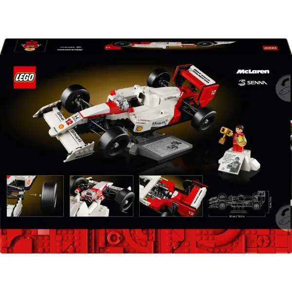 LEGO® Icons: McLaren MP4/4 in Ayrton Senna (10330) slika 2