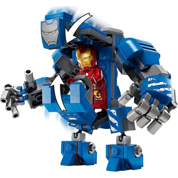 LEGO® Marvel: Laboratorij Iron Mana: Dvorana oklepov (76315) slika 4