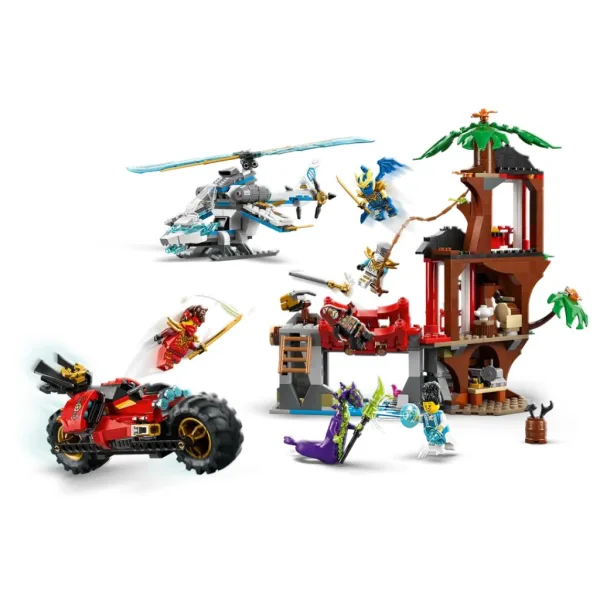 LEGO® Ninjago: Bitka ninjinih vozil pri hiši na drevesu (71857) slika 3