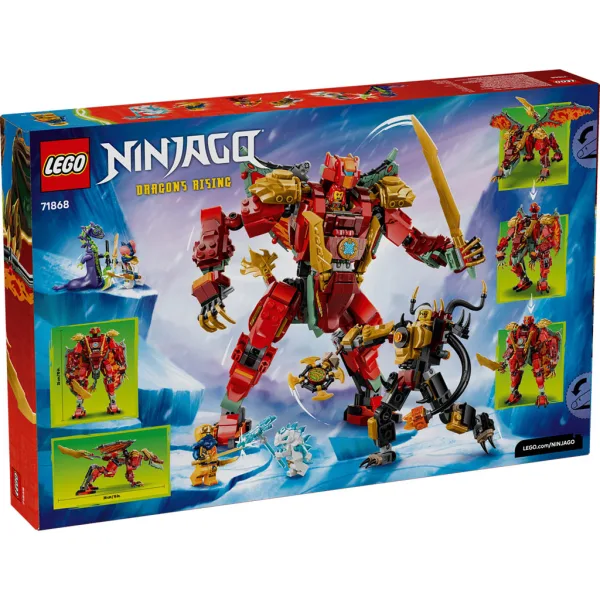 LEGO® Ninjago: Wyldfyrejev preoblikljivi zmajski robot (71868) slika 10