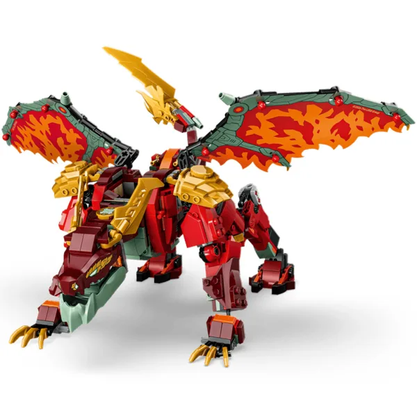 LEGO® Ninjago: Wyldfyrejev preoblikljivi zmajski robot (71868) slika 7