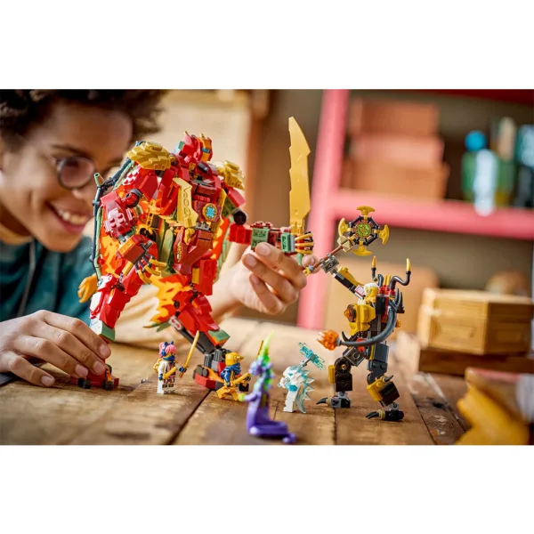 LEGO® Ninjago: Wyldfyrejev preoblikljivi zmajski robot (71868) slika 9