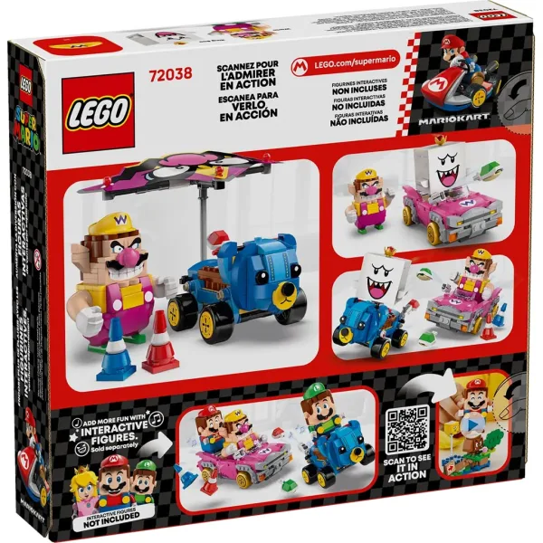 LEGO® Super Mario™: Mario Kart™ – Wario in King Boo (72038) slika 8