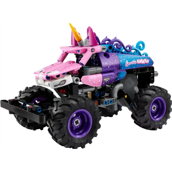 LEGO® Technic: Monster Jam™ Sparkle Smash™ – Avto na vztrajnik (42220) slika 2