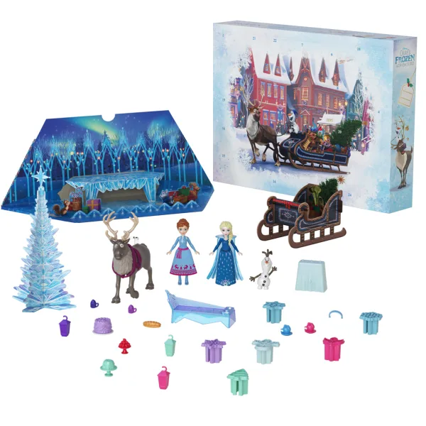 Ledeni kraljestvo adventni koledar – Mattel slika 3