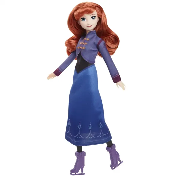 Ledeno kraljestvo: Drsalka Anna lutka - Mattel slika 2