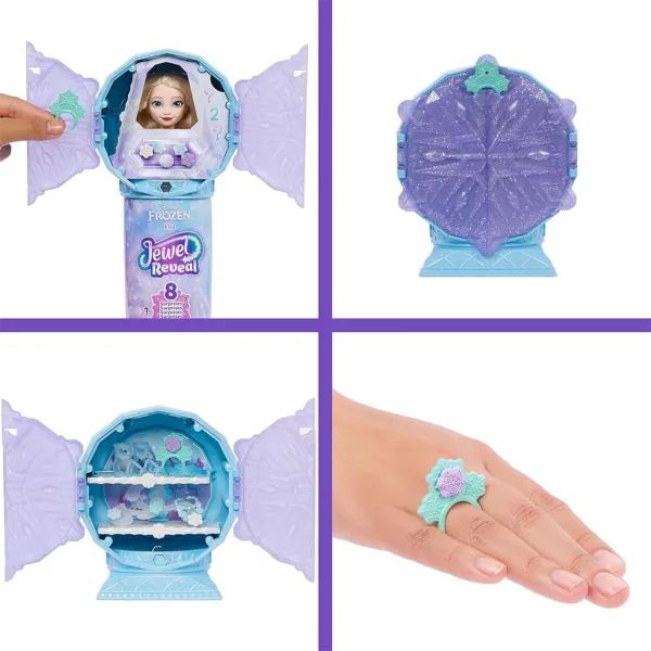 Ledeno kraljestvo: Presenečenje ledeni kristal - Elsa punčka - Mattel slika 4