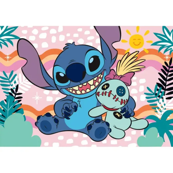 Lilo in Stitch Scrump plišasta igrača 60-delna supercolor sestavljanka - Clementoni slika 2