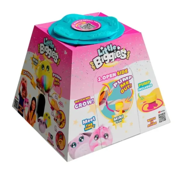 Little Biggies: Napihljiva mini plišasta piščančka slika 2