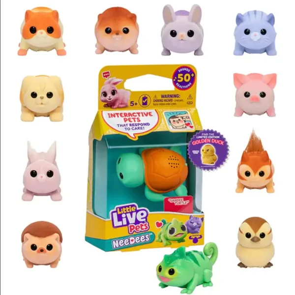 Little Live Pets: Needees Zbirateljske interaktivne male živali različne vrste 1 kos slika 2