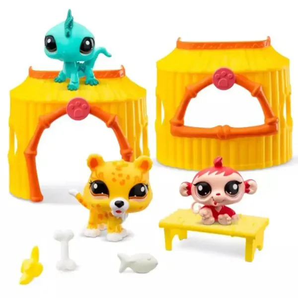 Littlest Pet Shop: 3-delni komplet figuric, serija 1 - Džungla slika 2