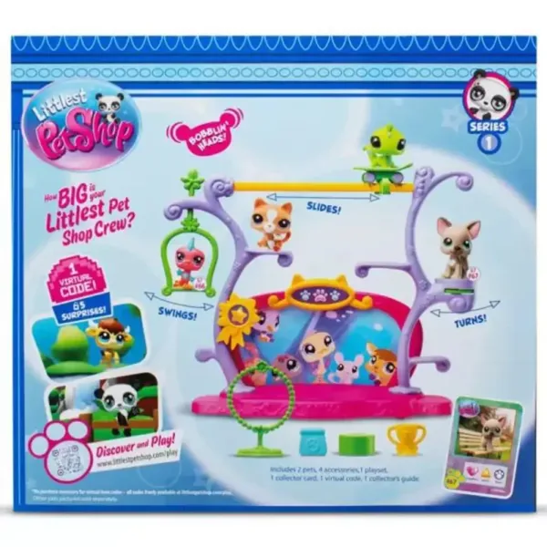 Littlest Pet Shop: Talentirane živali igralni set z 2 figuricama, serija 1 slika 3