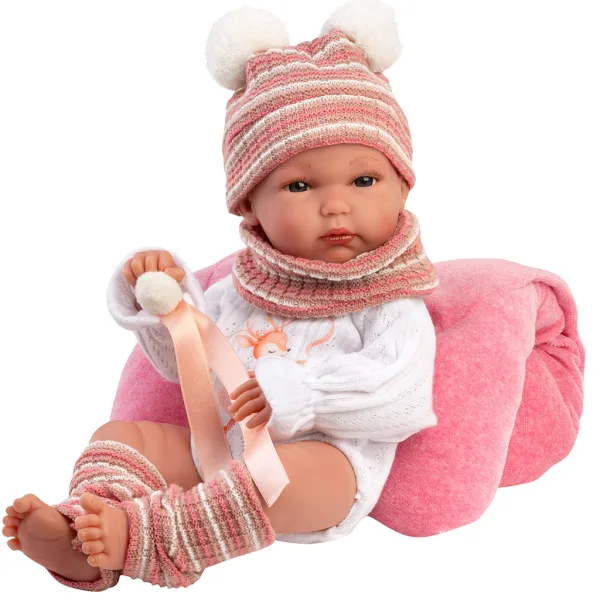 Llorens: Bimba, 35 cm novorojenček z mehko blazino slika 3