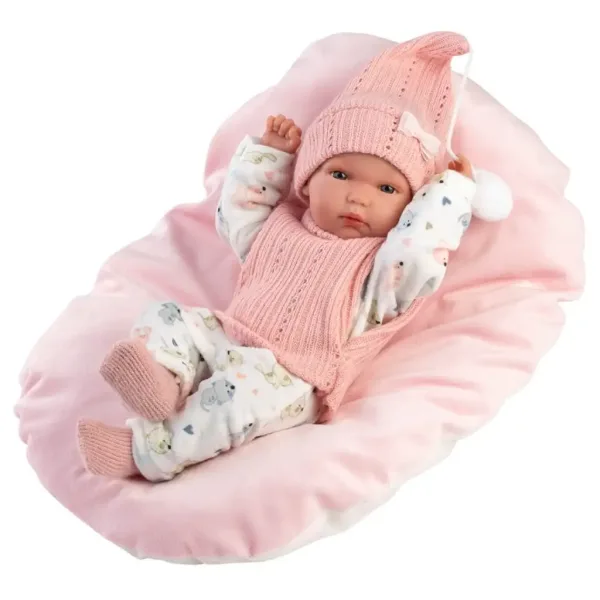 Llorens: Bimba novorojenček z blazino 35 cm slika 3