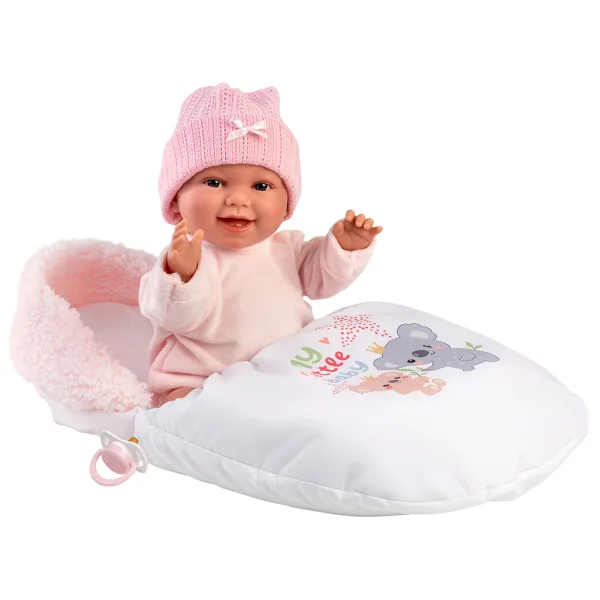 Llorens: Chloe 38 cm jokajoča lutka s spalno vrečo slika 3