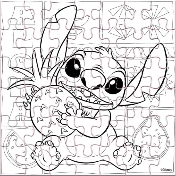 Luna: 42-delni pobarvanka sestavljanka Stitch slika 3
