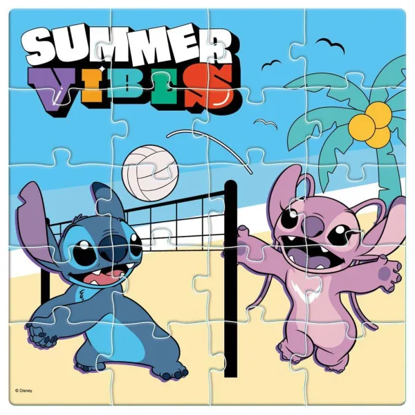 Luna: Disney Lilo in Stitch vzorec, magnetna sestavljanka 3x20 kosov slika 4