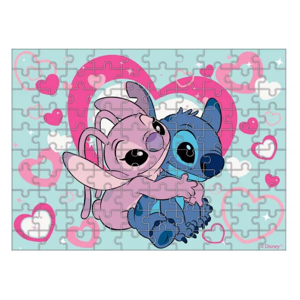 Luna: Disney Stitch 100-delna sestavljanka, ki sveti v temi slika 2