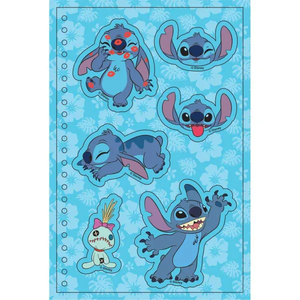 Luna: Disney Stitch Mega zvezek z nalepkami slika 2