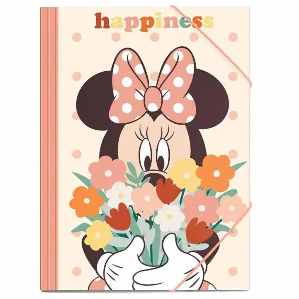 Luna: Minnie miška gumijasta mapa za A/4 liste 25x35cm slika 1