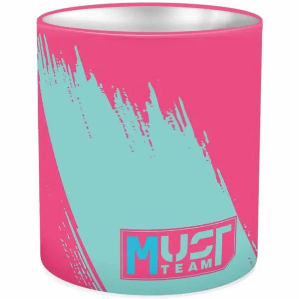 Luna: Must - Valjasta kovinska namizna posoda za pisalne potrebščine 10x11cm slika 4