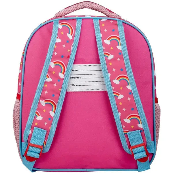 Luna: Must Team samorog mačke zaokrožen dvoprekatni vrtec nahrbtnik 27x10x31 cm slika 2
