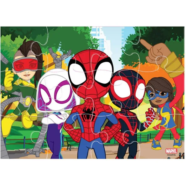 Luna: Spidey 4 v 1 – sestavljanka s 12, 15, 20 in 24 kosi slika 2