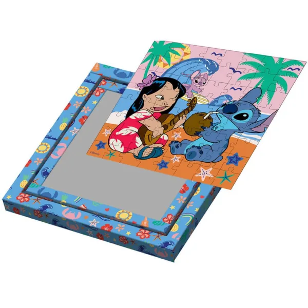 Luna: Stitch Hawaii razpoloženje, 64-delni okvirni pobarvanka puzzle slika 3