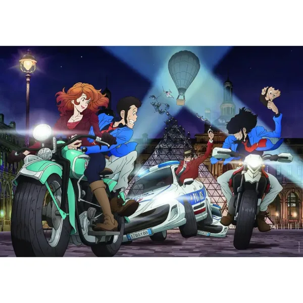 Lupin III - Pariški pregon 1000-delna sestavljanka - Clementoni slika 2