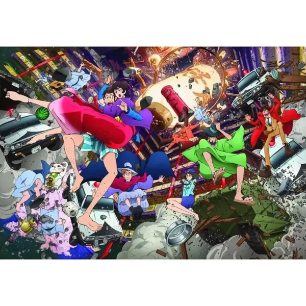 Lupin+the+3rd+1500-delna+kompaktna+sestavljanka+-+Clementoni slika 2