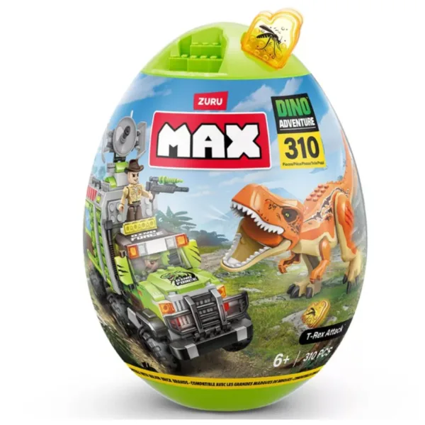 MAX Dino Adventure Dino jajčna kapsula 310 kosov slika 2