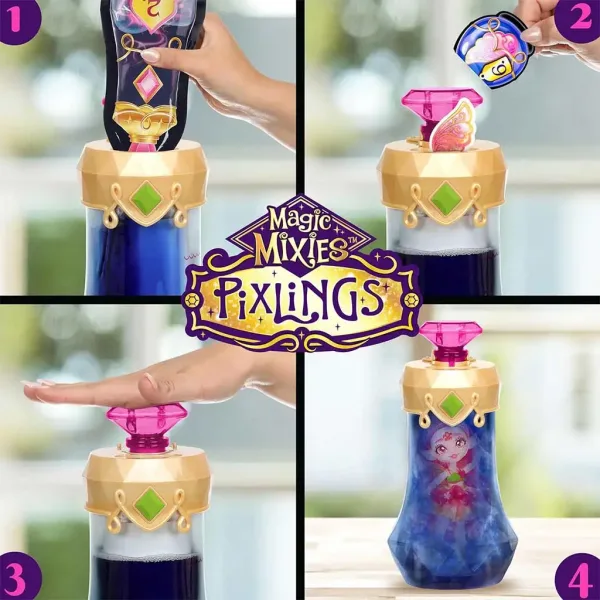 Magic Mixies: Pixlings Faye lutka s česljivo lasmi slika 5