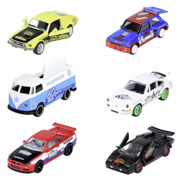 Majorette 60. obletnica avtomobilčki z darilno škatlo 1/64 več različic 1 kos - Simba Toys slika 2