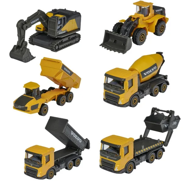 Majorette: Gradbeni stroji Volvo v več različnih izvedbah 1 kos - Simba Toys slika 2