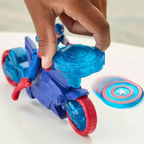 Marvel: Kapitan Amerika z motorjem in izstreljevalcem ščita - Hasbro slika 4