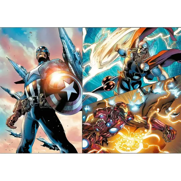 Marvel: Maščevalci 4x250 kosov sestavljanka - Trefl slika 4