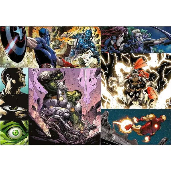 Marvel: Maščevalci 4x250 kosov sestavljanka - Trefl slika 5